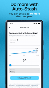 اسکرین شات برنامه Stash: Investing made easy 2