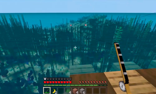 اسکرین شات 3 برنامه Raft Survival Mod Addon