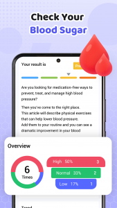 اسکرین شات 3 برنامه Blood Pressure: Health Tracker
