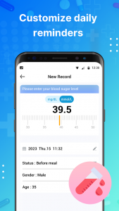 اسکرین شات برنامه Blood Pressure: Health Tracker 4