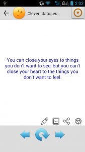 اسکرین شات 3 برنامه Statuses for all occasions