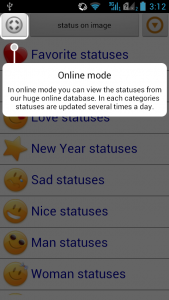 اسکرین شات 8 برنامه Statuses for all occasions