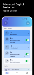 اسکرین شات 7 برنامه Stay Focused: Site/App Blocker