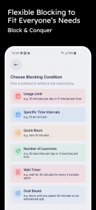 اسکرین شات 4 برنامه Stay Focused: Site/App Blocker