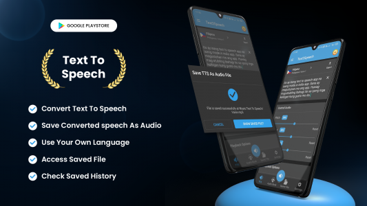 اسکرین شات برنامه Text To Speech (TTS) 1