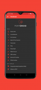 اسکرین شات برنامه PortDroid 5