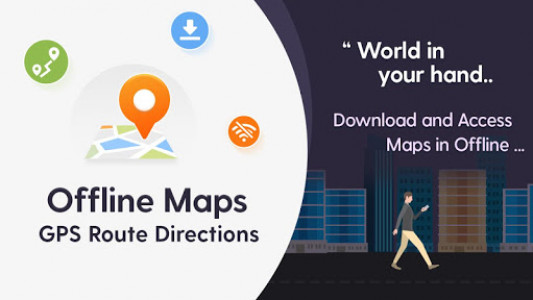 اسکرین شات برنامه Offline Maps, GPS Route Directions 8