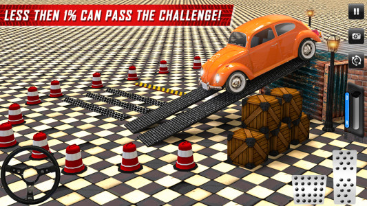 اسکرین شات برنامه Classic Car Parking: Car Games 3