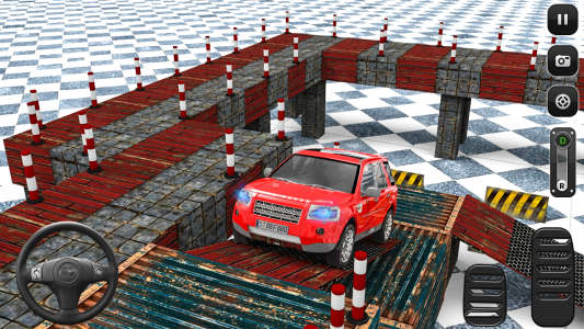 اسکرین شات 1 برنامه Prado Car Games Modern Parking