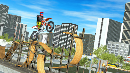 اسکرین شات 4 برنامه Bike Games: Stunt Racing Games