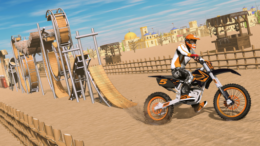 اسکرین شات 1 برنامه Bike Games: Stunt Racing Games