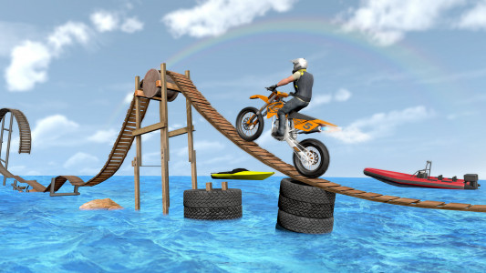 اسکرین شات 3 بازی Stunt Bike Games: Bike Racing