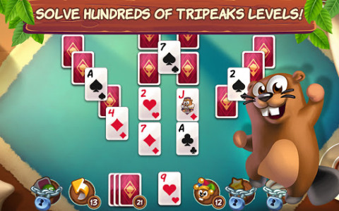اسکرین شات بازی Treepeaks - A Tripeaks Solitaire Free Adventure 3