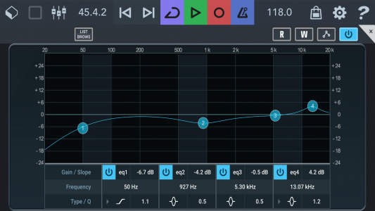 اسکرین شات برنامه Cubasis LE 3 Trial 5