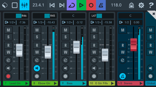 اسکرین شات برنامه Cubasis LE 3 Trial 2