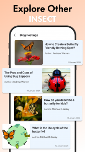 اسکرین شات 5 برنامه Bug Identifier AI: Insect ID