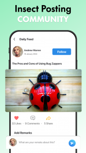 اسکرین شات 6 برنامه Bug Identifier AI: Insect ID