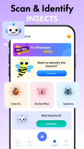 اسکرین شات 4 برنامه Bug Identifier AI: Insect ID