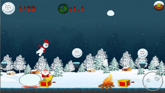 اسکرین شات بازی Snowman Run 5