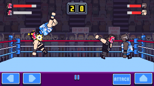 اسکرین شات بازی Rowdy Wrestling 2