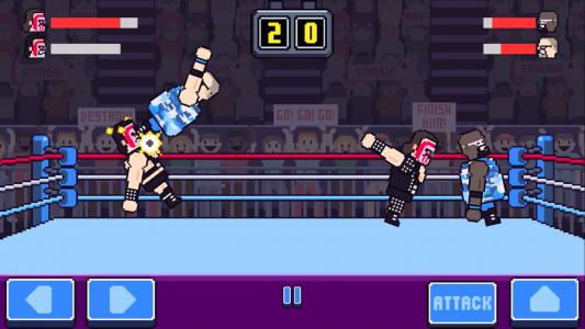 اسکرین شات 2 بازی Rowdy Wrestling