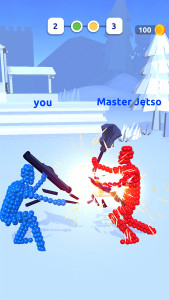 اسکرین شات بازی Angle Fight 3D - Sword Game 1