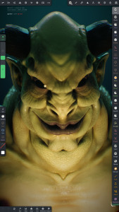 اسکرین شات 2 برنامه Nomad Sculpt