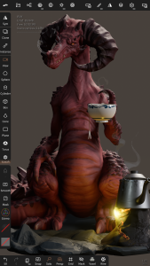 اسکرین شات 1 برنامه Nomad Sculpt