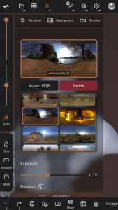 اسکرین شات 5 برنامه Nomad Sculpt