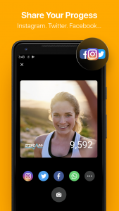 اسکرین شات برنامه StepsApp – Step Counter 5