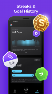 اسکرین شات برنامه StepsApp – Step Counter 4