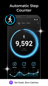 اسکرین شات برنامه StepsApp – Step Counter 1