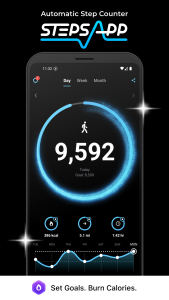 اسکرین شات برنامه StepsApp – Step Counter 1