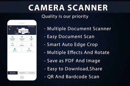 اسکرین شات برنامه Camera Scanner - Doc Scanner, PDF Maker 1