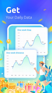 اسکرین شات برنامه StepWin-Pedometer&Step Tracker 5