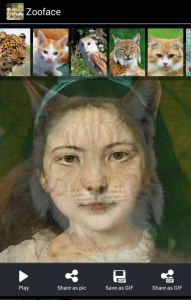 اسکرین شات 4 برنامه Zooface - GIF Animal Morph