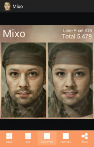 اسکرین شات 5 برنامه Mixo - Face affinity score
