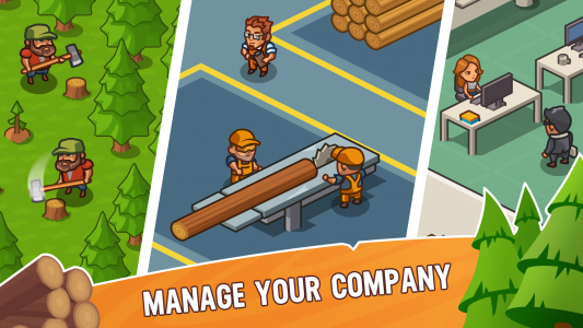 اسکرین شات بازی Lumber Inc Tycoon 2