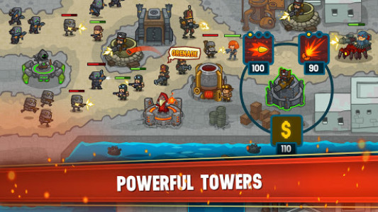 اسکرین شات بازی Steampunk Defense: Tower Defense 7