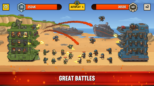 اسکرین شات بازی World War Defense 4