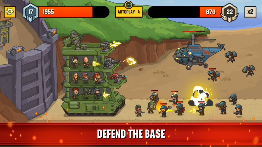 اسکرین شات بازی World War Defense 1