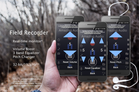 اسکرین شات برنامه Amazing MP3 Recorder 4