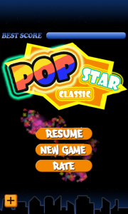 اسکرین شات بازی Pop Star Classic 1