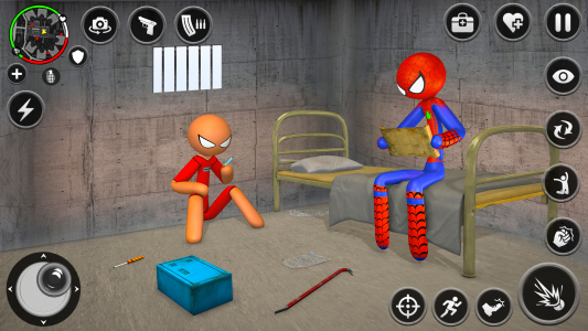 اسکرین شات بازی Spider Stick Hero Prison Break 2