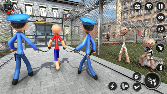 اسکرین شات 8 بازی Spider Stick Hero Prison Break