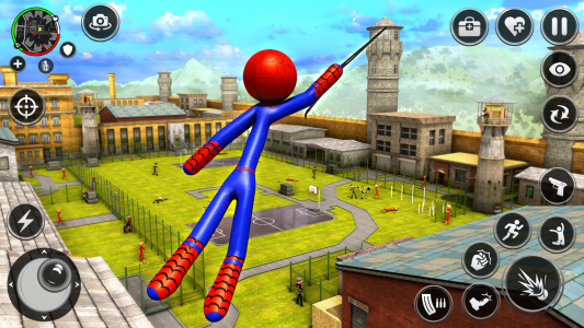 اسکرین شات بازی Spider Stick Hero Prison Break 2