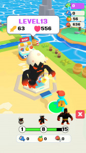 اسکرین شات 2 بازی Monster Evolution Run & Battle