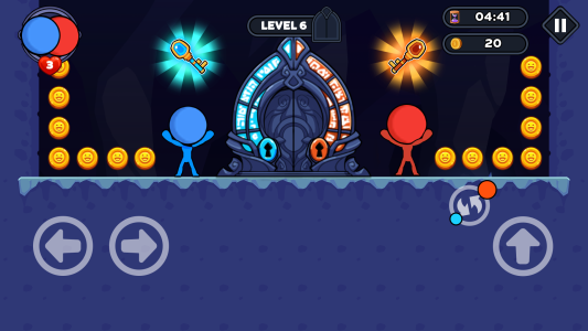 اسکرین شات 5 بازی Stick Red Blue: Horror Escape