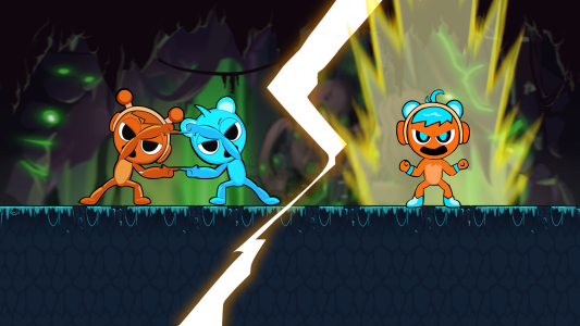 اسکرین شات 1 بازی Stick Red Blue: Horror Escape