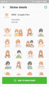 اسکرین شات برنامه Anime Stickers For WASticker 7